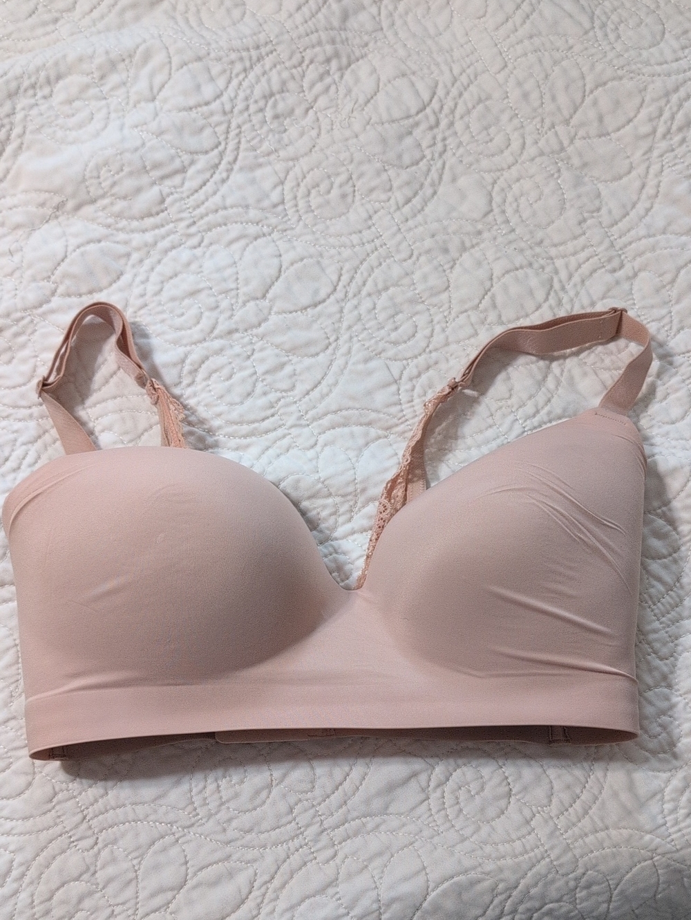 Soma Enbliss Luxe Light Blush Molded Cup Wireless Bra